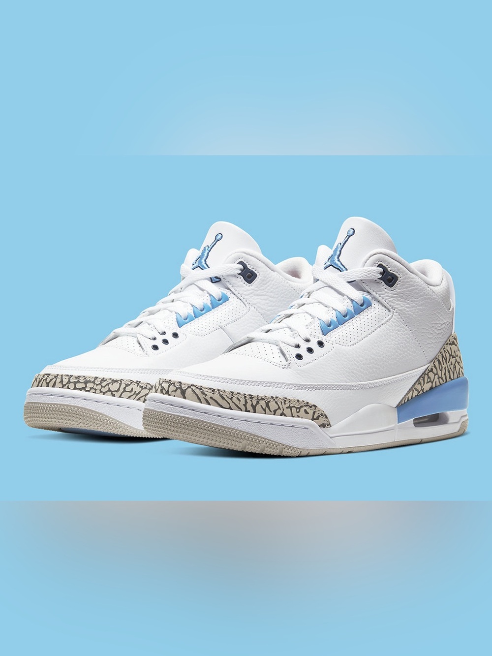 Air Jordan 3 Retro - UNC - men’s size 12
